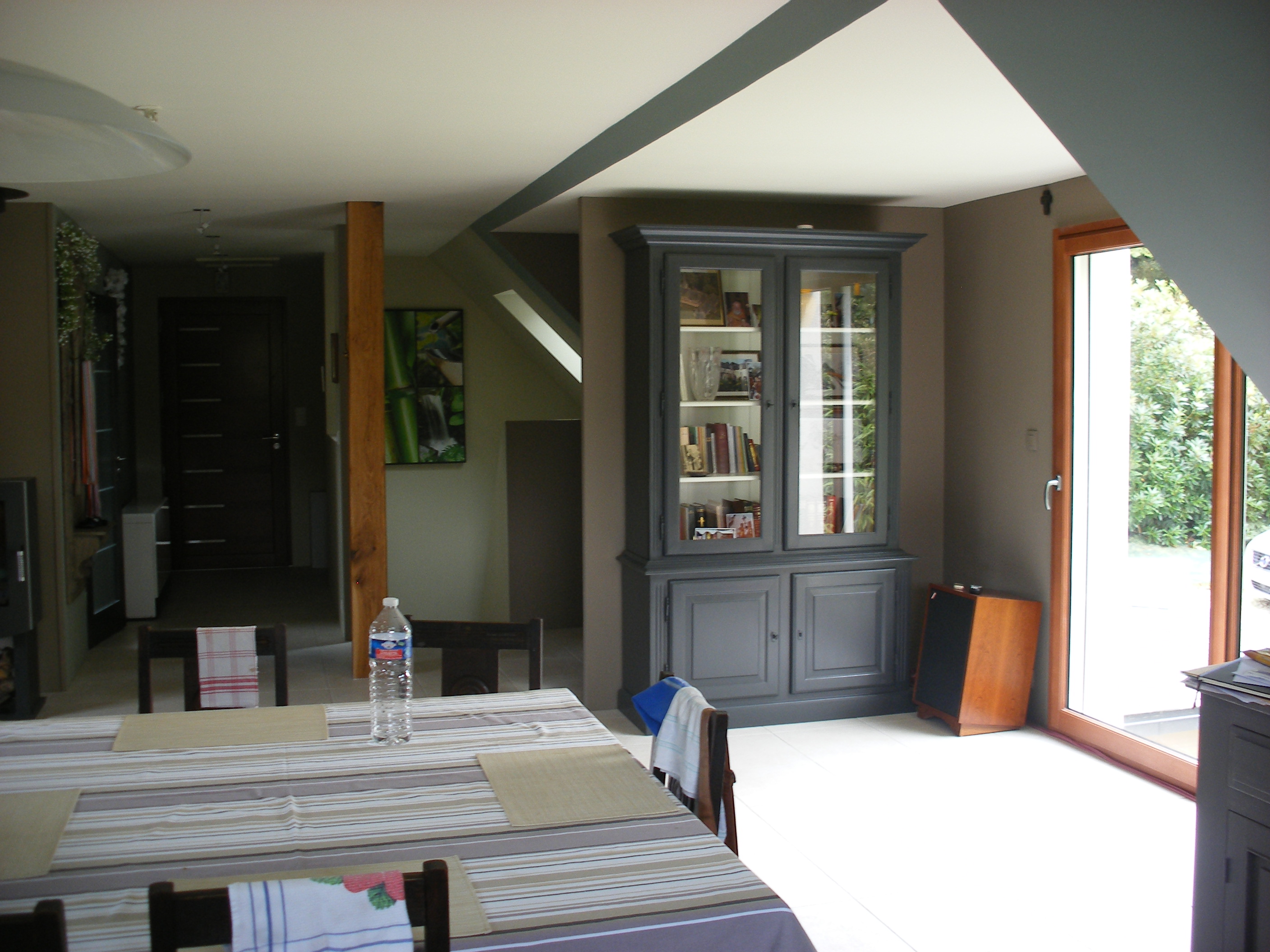 Peinture d’un hall à Séné avec Farrow & Ball